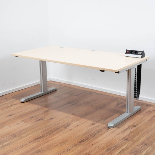 Schreibtisch elekt. Höhenverstellbar 80x160 cm